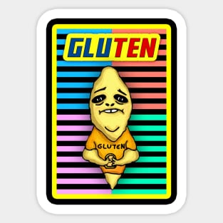 GLUTEN Sticker